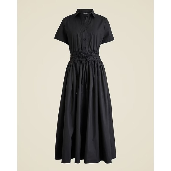 J. Crew Dresses & Skirts - J.Crew Elena shirtdress in cotton poplin Tall 8